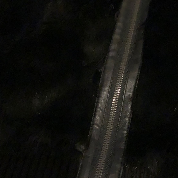 faux fur black sweater - Picture 2 of 2